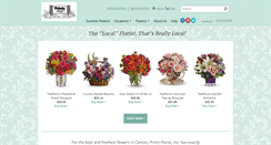 Desktop Screenshot of printzflorist.com